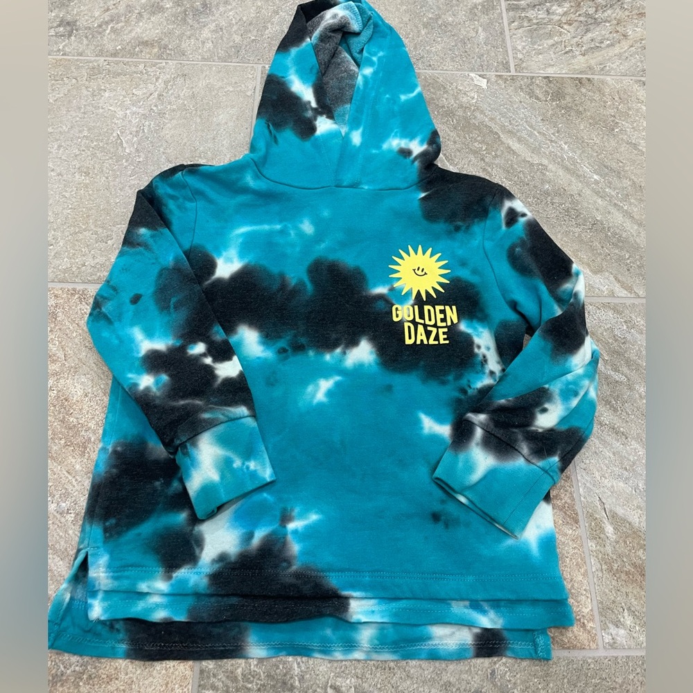 Art class tie dye hooded sweatshirt size xs 4/5